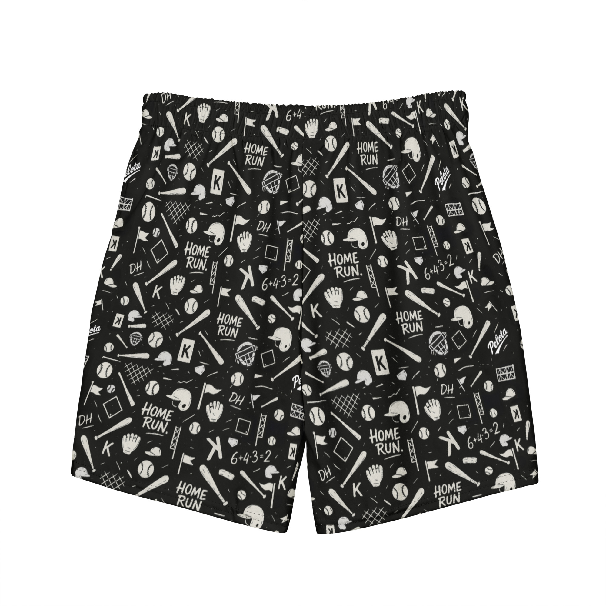Second image of Pelota Quick-Dry Swim Trunks - Baseball