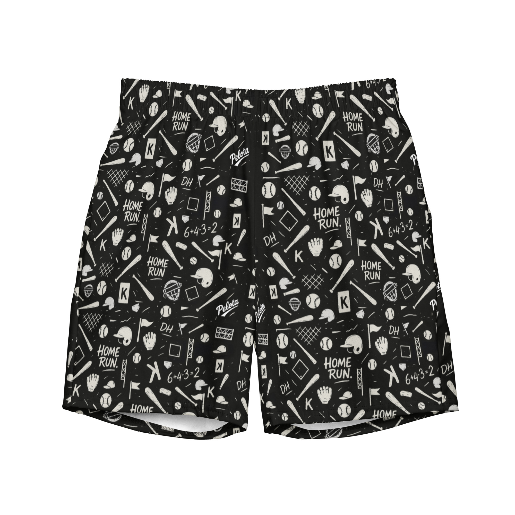 Pelota Quick-Dry Swim Trunks - Baseball