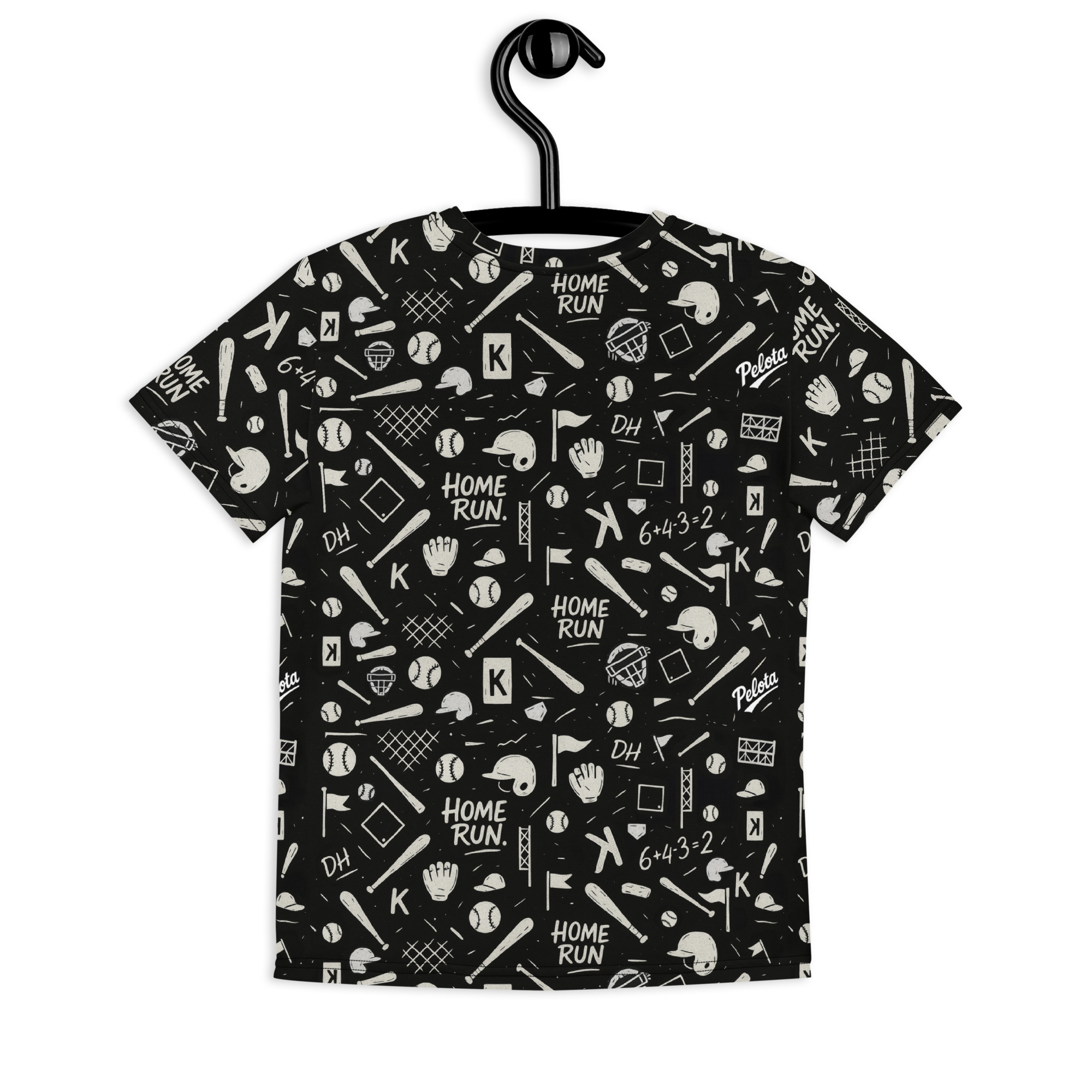 Second image of Pelota Youth Crew Neck T-Shirt - Baseball