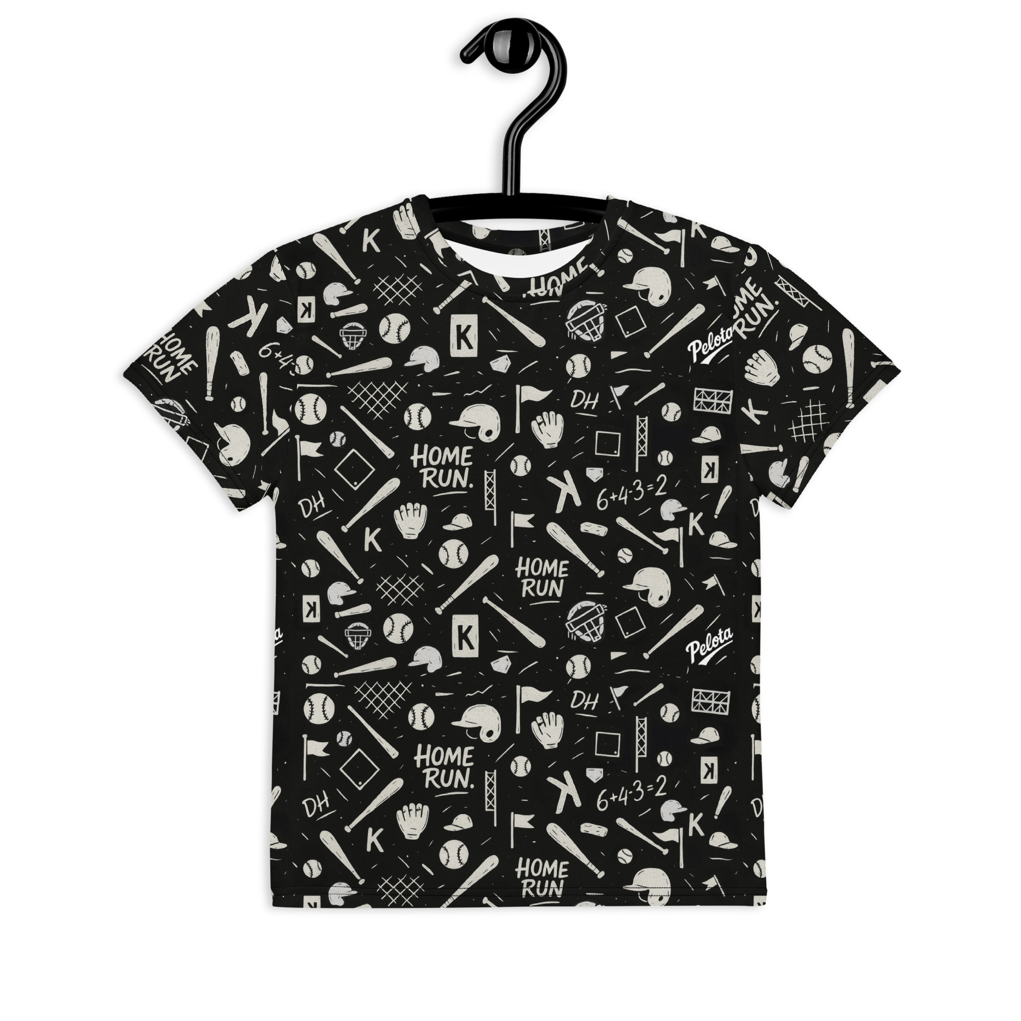 Pelota Youth Crew Neck T-Shirt - Baseball