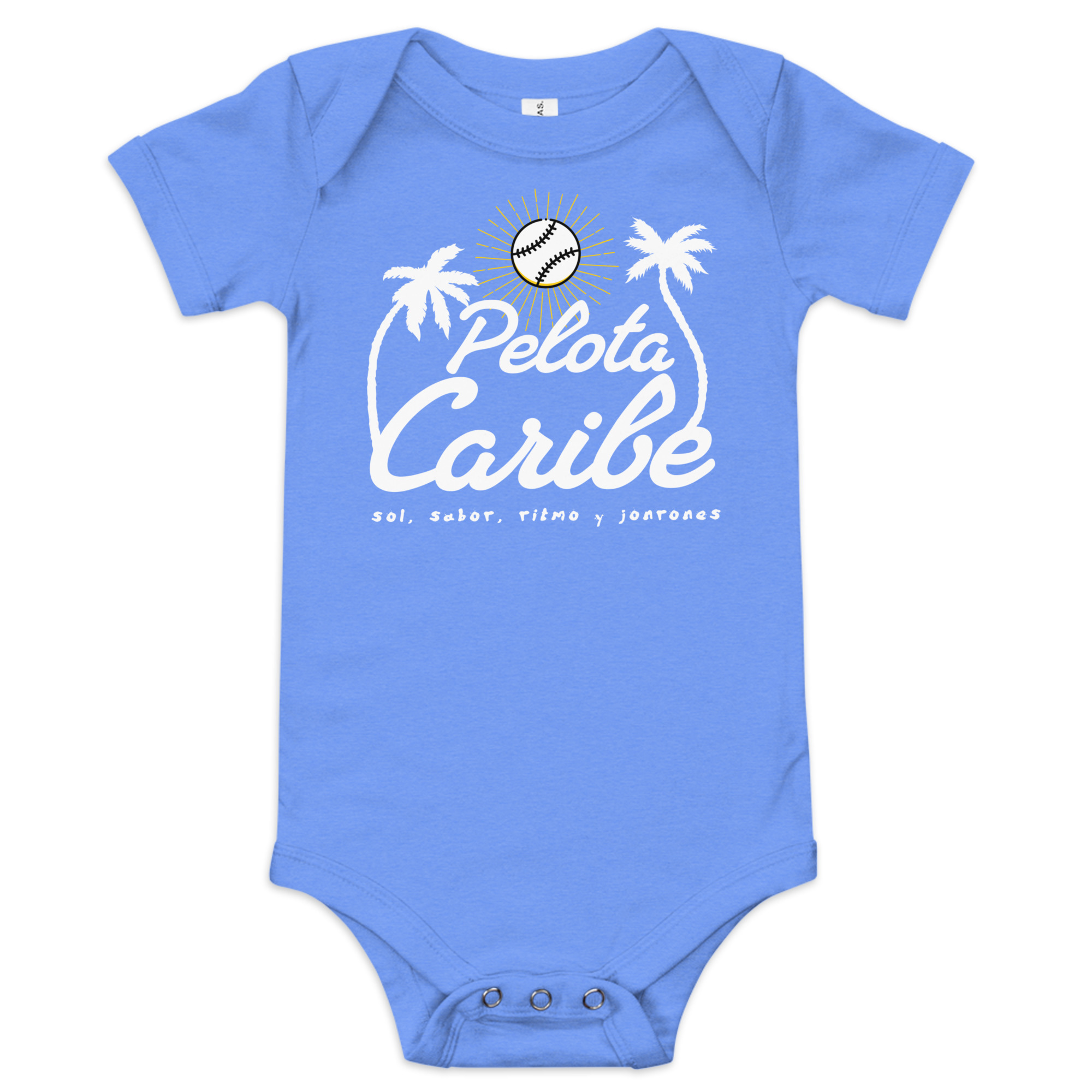 Second image of Pelota Caribe Baby Bodysuit