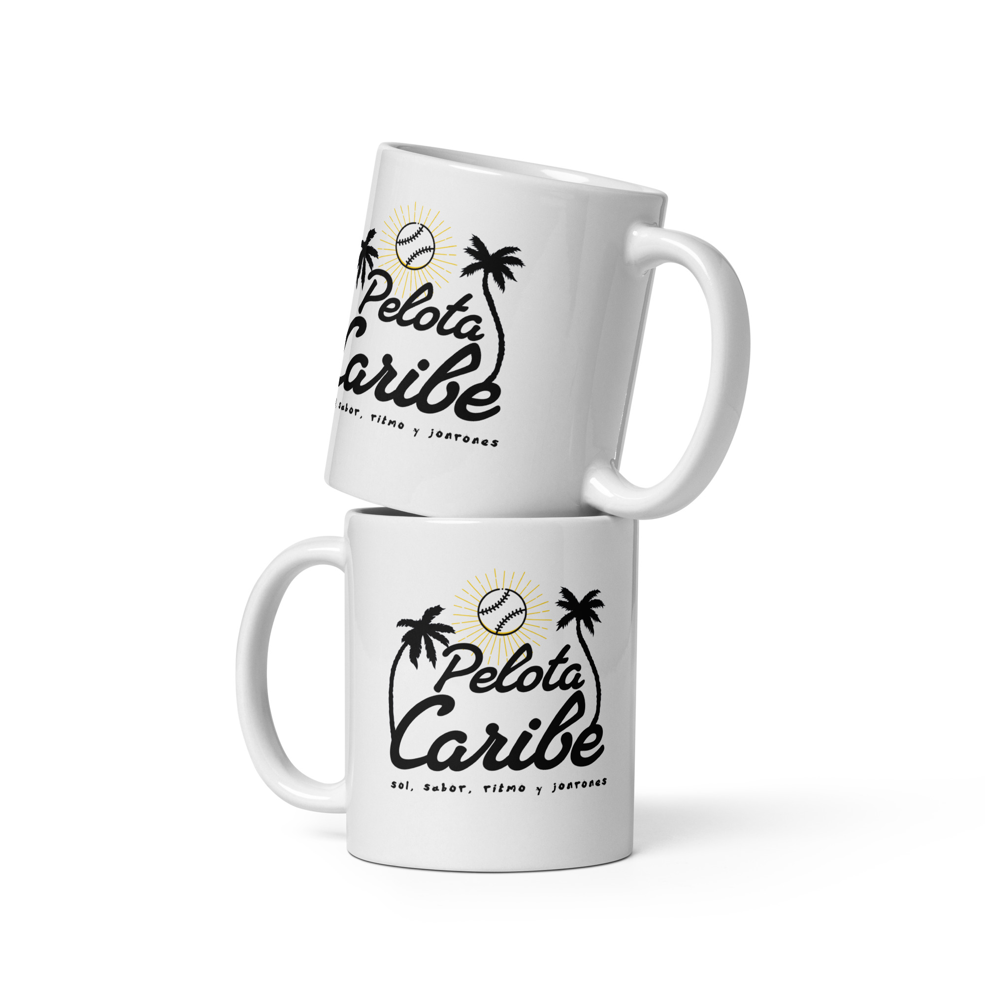The Pelota Caribe Glossy Mug