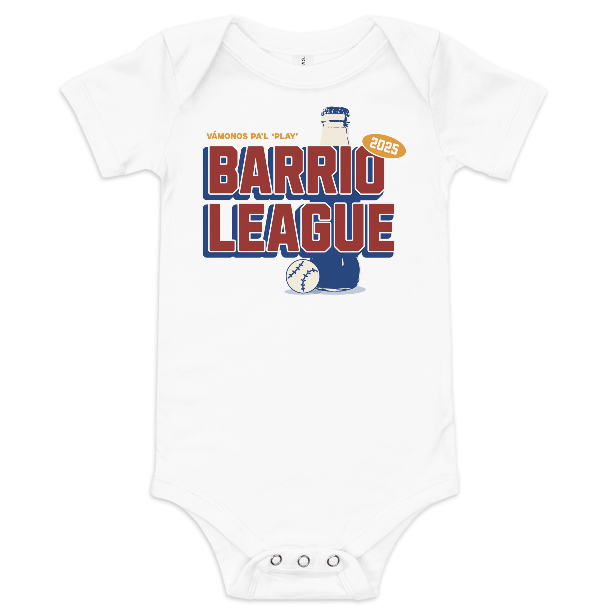 Barrio League Baby Bodysuit