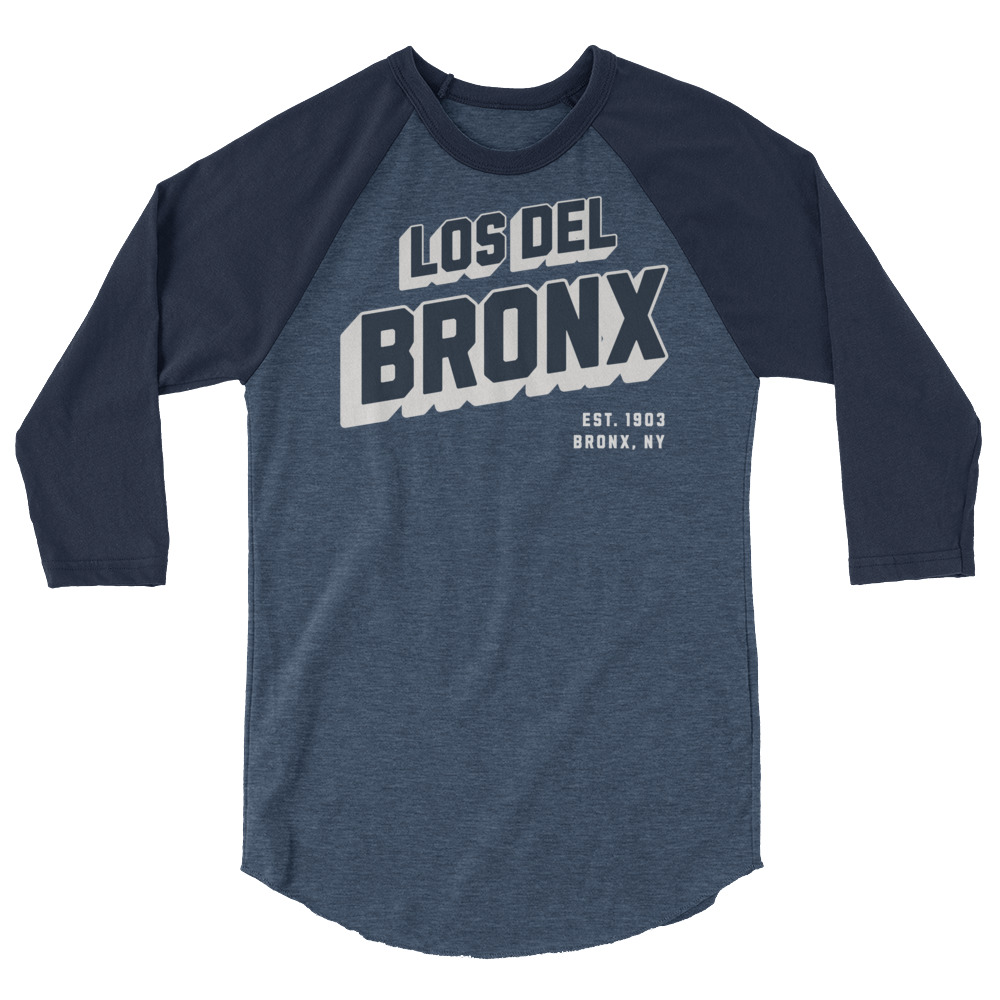 Hispanic Heritage Baseball Raglan – The Bronx