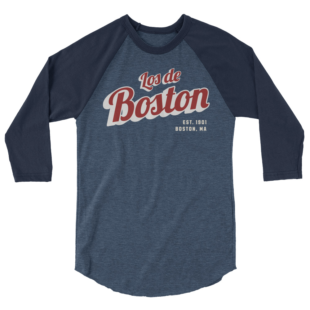 Hispanic Heritage Baseball Raglan – Boston